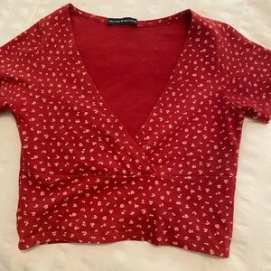 Brandt Melville Red Amara Top